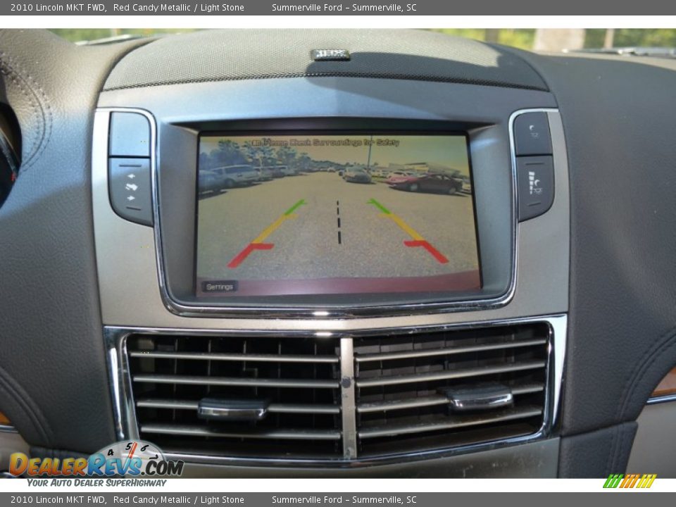2010 Lincoln MKT FWD Red Candy Metallic / Light Stone Photo #20