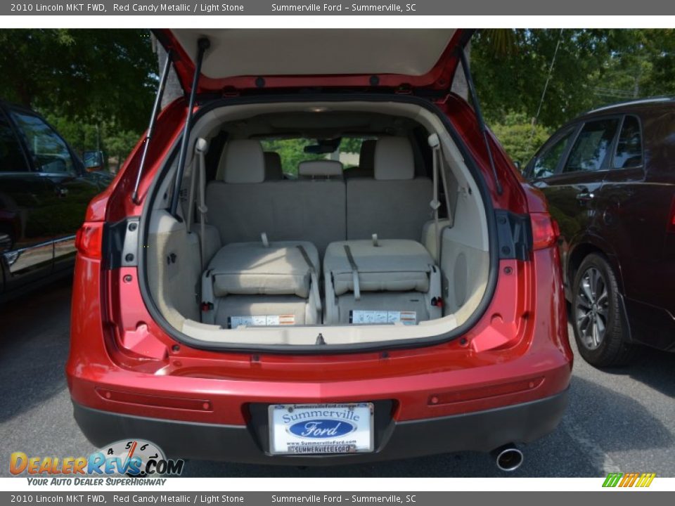 2010 Lincoln MKT FWD Red Candy Metallic / Light Stone Photo #21