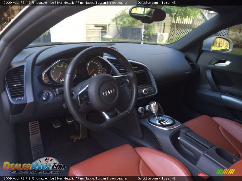Dashboard of 2009 Audi R8 4.2 FSI quattro Photo #7