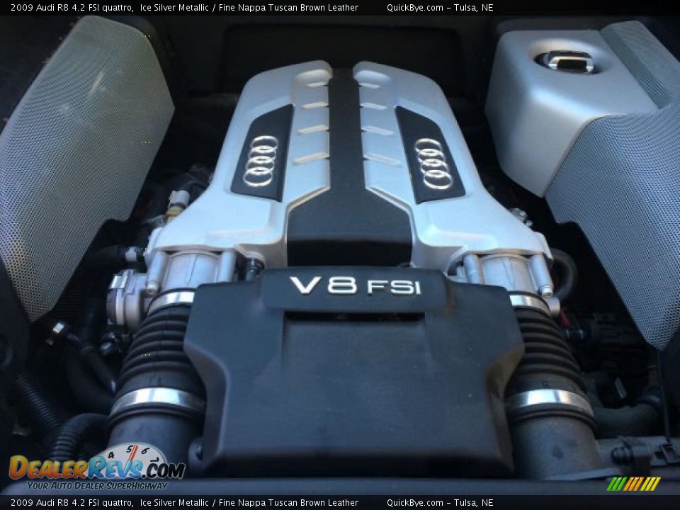 2009 Audi R8 4.2 FSI quattro 4.2 Liter FSI DOHC 32-Valve VVT V8 Engine Photo #10