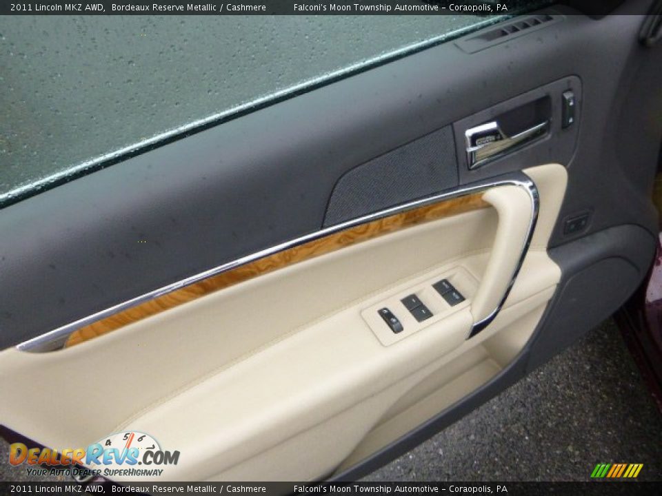 2011 Lincoln MKZ AWD Bordeaux Reserve Metallic / Cashmere Photo #19