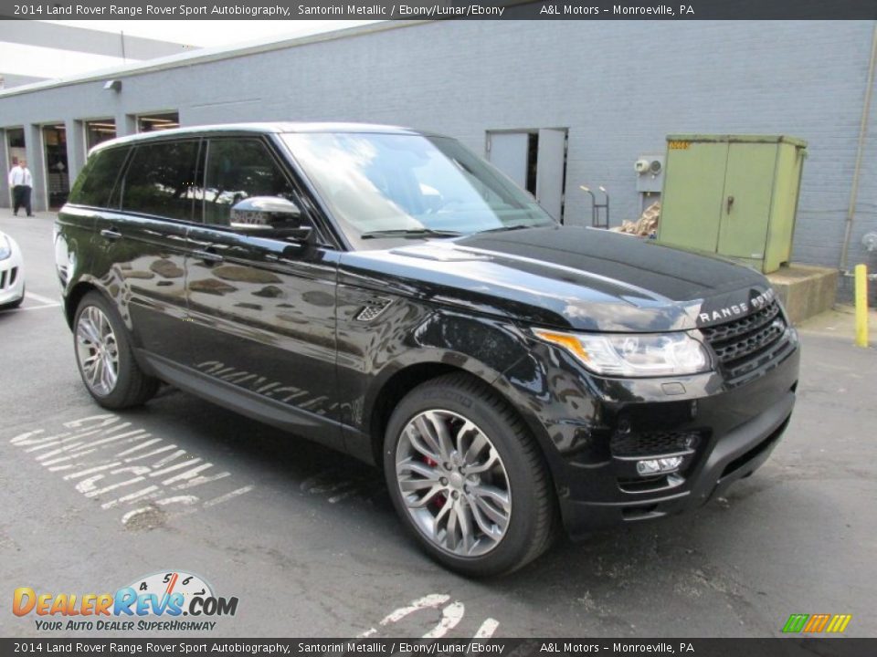 Front 3/4 View of 2014 Land Rover Range Rover Sport Autobiography Photo #8