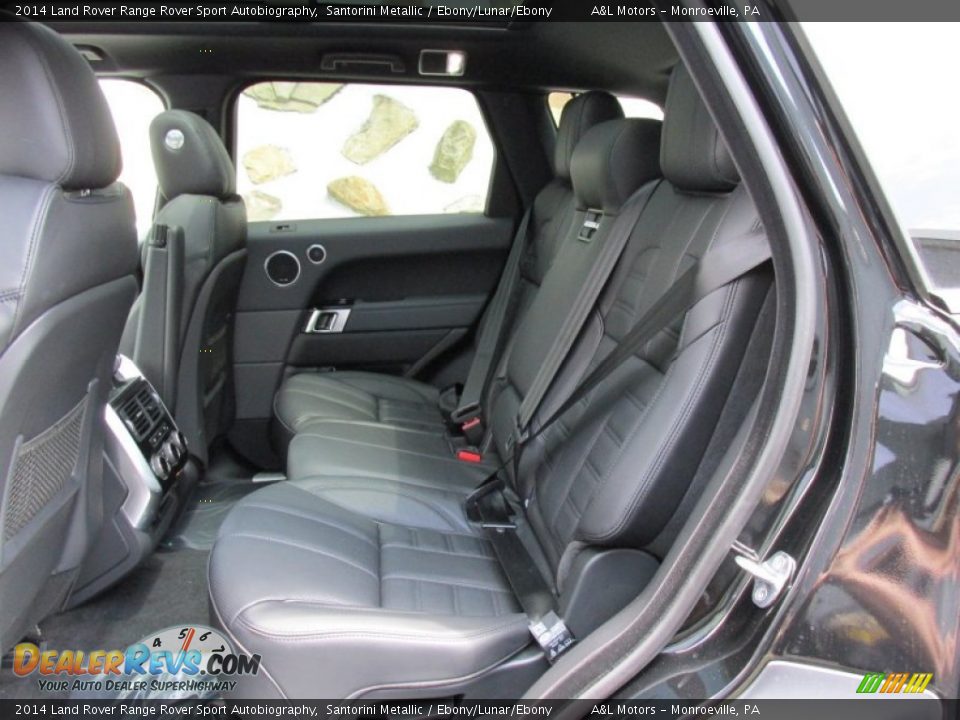 Rear Seat of 2014 Land Rover Range Rover Sport Autobiography Photo #14