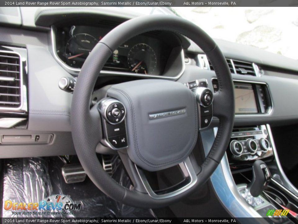 2014 Land Rover Range Rover Sport Autobiography Steering Wheel Photo #15