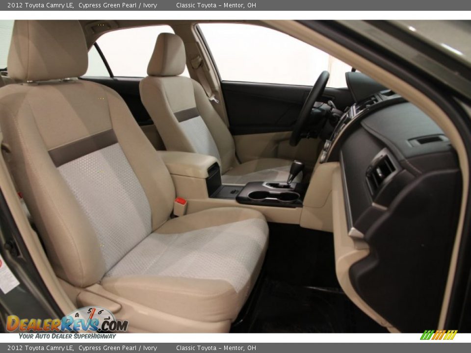 2012 Toyota Camry LE Cypress Green Pearl / Ivory Photo #16