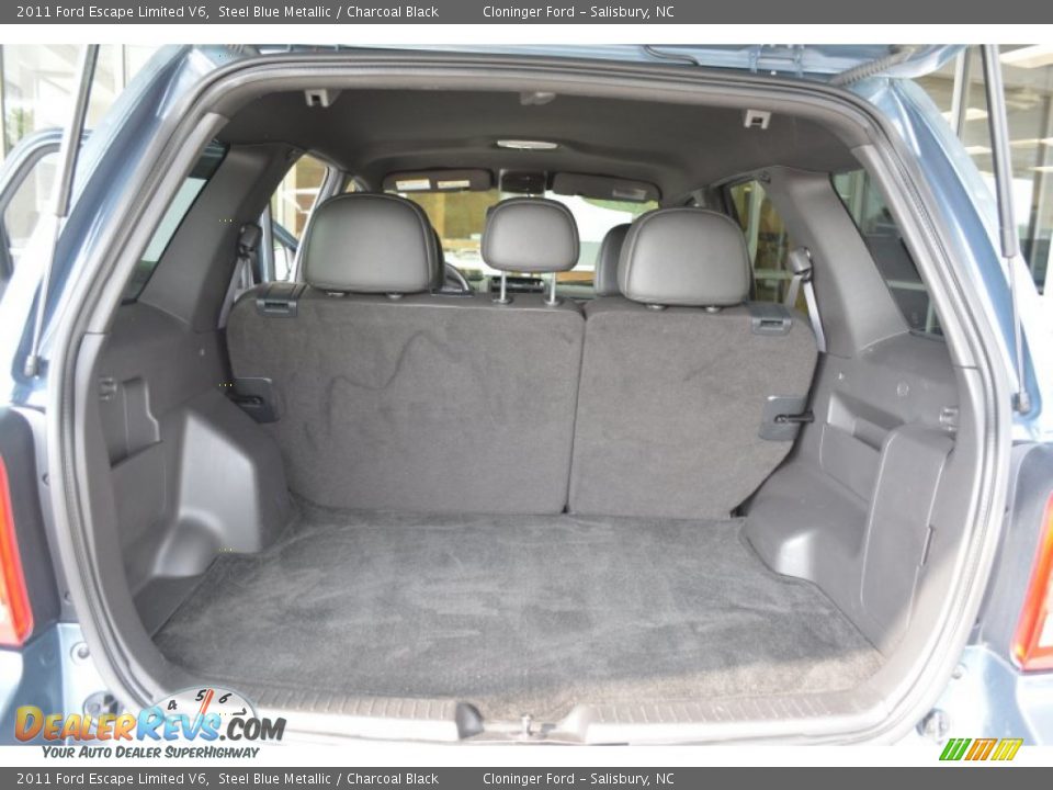 2011 Ford Escape Limited V6 Steel Blue Metallic / Charcoal Black Photo #12