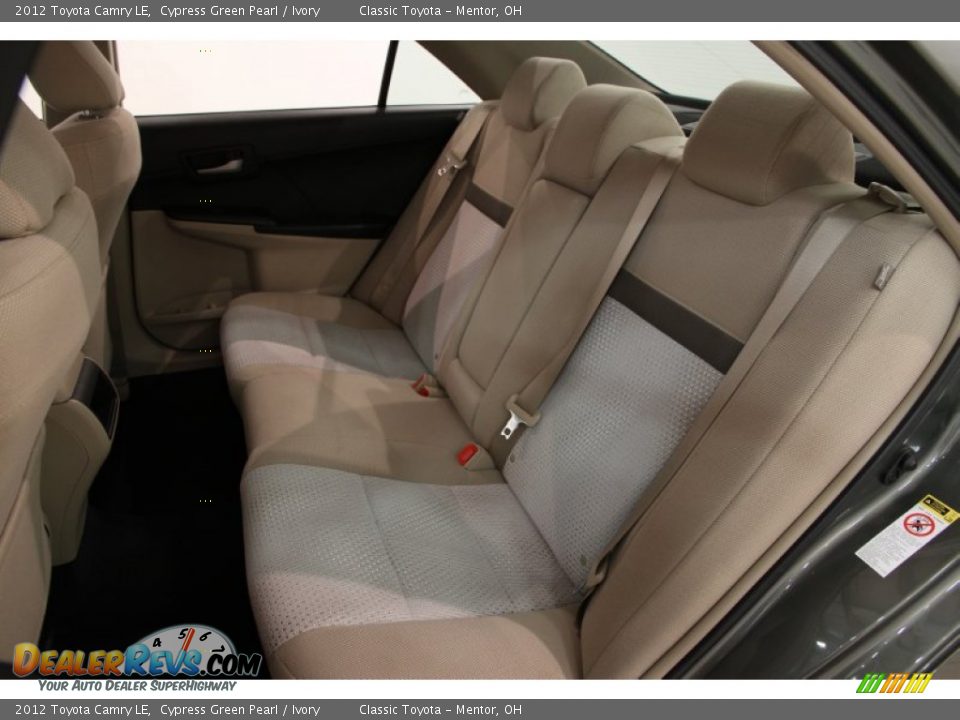 2012 Toyota Camry LE Cypress Green Pearl / Ivory Photo #18