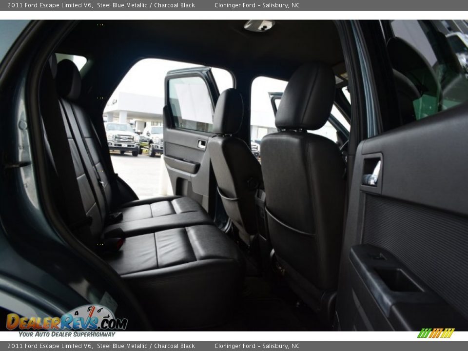 2011 Ford Escape Limited V6 Steel Blue Metallic / Charcoal Black Photo #13