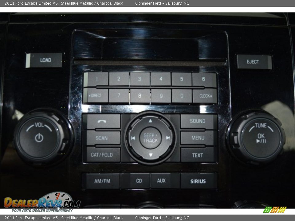 2011 Ford Escape Limited V6 Steel Blue Metallic / Charcoal Black Photo #19