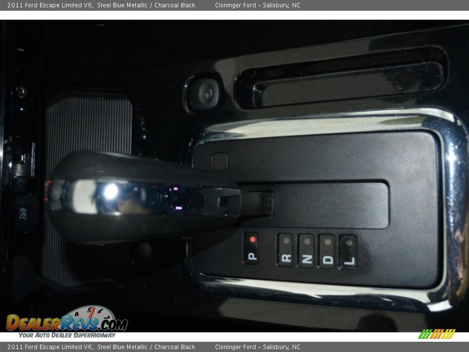 2011 Ford Escape Limited V6 Steel Blue Metallic / Charcoal Black Photo #22