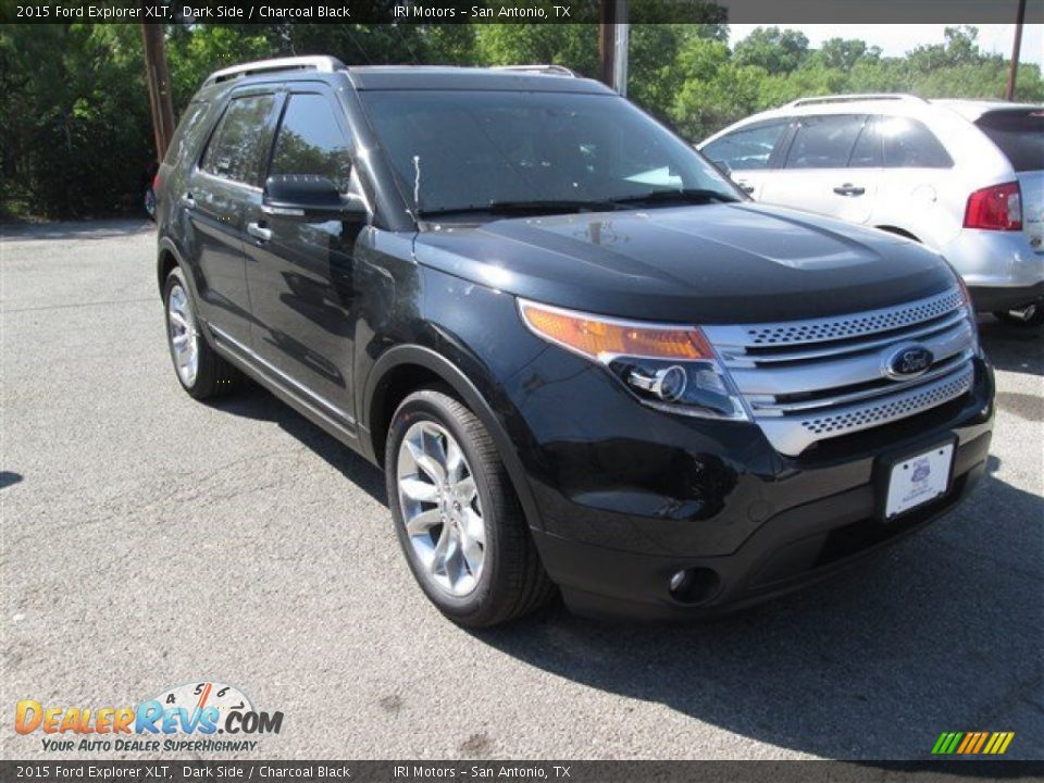 2015 Ford Explorer XLT Dark Side / Charcoal Black Photo #1