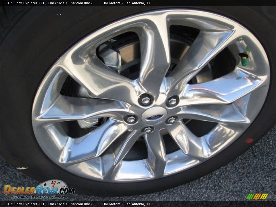 2015 Ford Explorer XLT Dark Side / Charcoal Black Photo #3