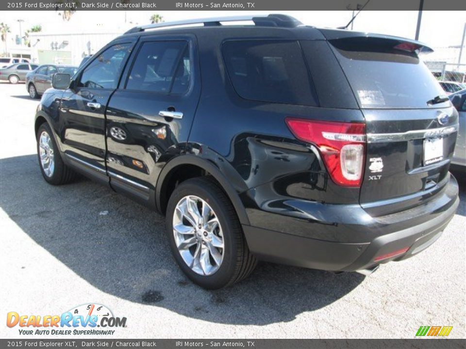 2015 Ford Explorer XLT Dark Side / Charcoal Black Photo #4