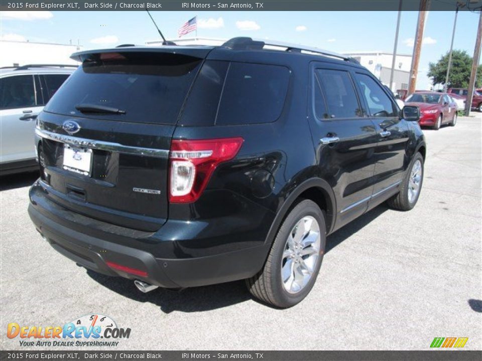 2015 Ford Explorer XLT Dark Side / Charcoal Black Photo #5