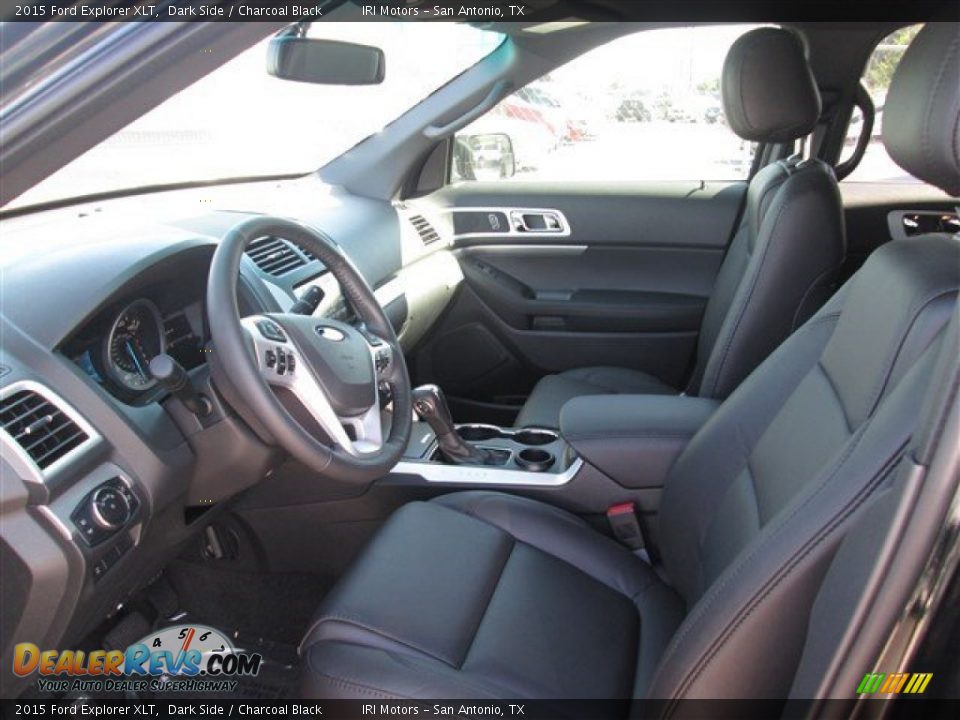 2015 Ford Explorer XLT Dark Side / Charcoal Black Photo #10