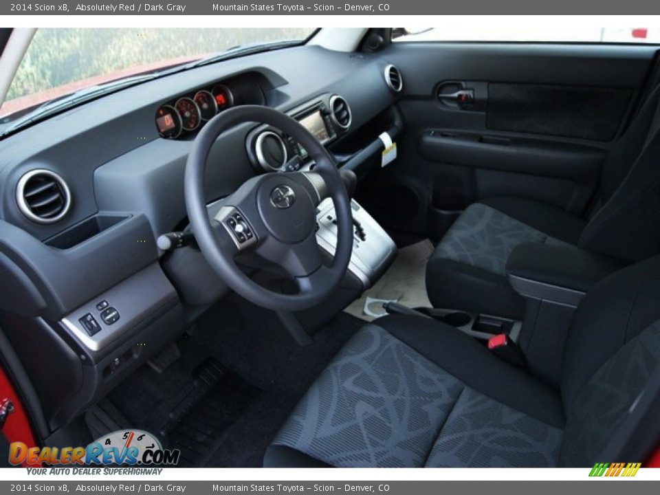 2014 Scion xB Absolutely Red / Dark Gray Photo #5