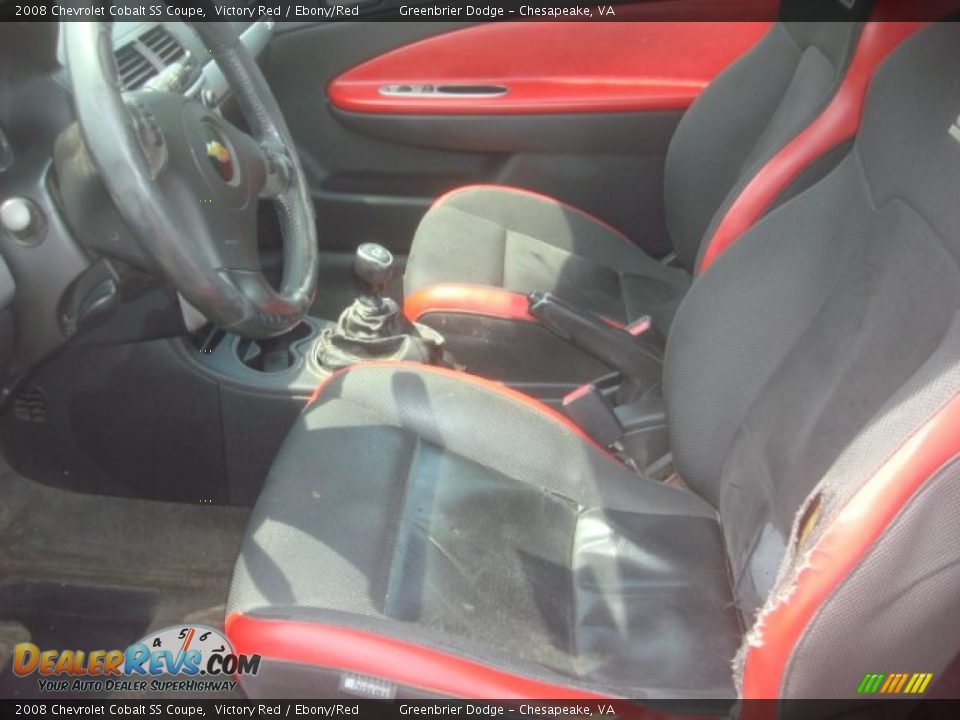 Front Seat of 2008 Chevrolet Cobalt SS Coupe Photo #2