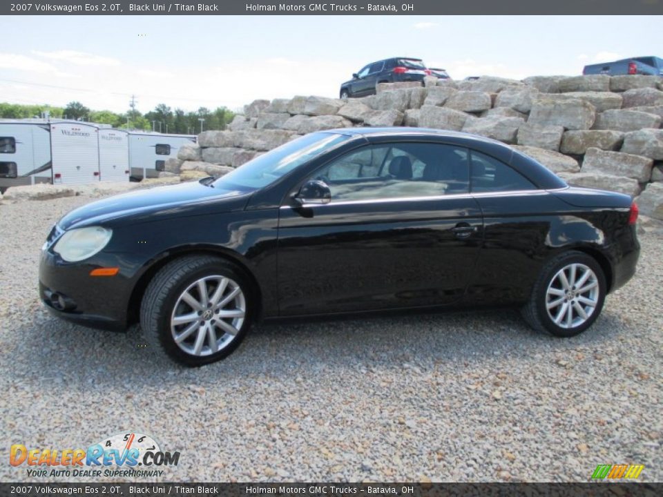 2007 Volkswagen Eos 2.0T Black Uni / Titan Black Photo #3