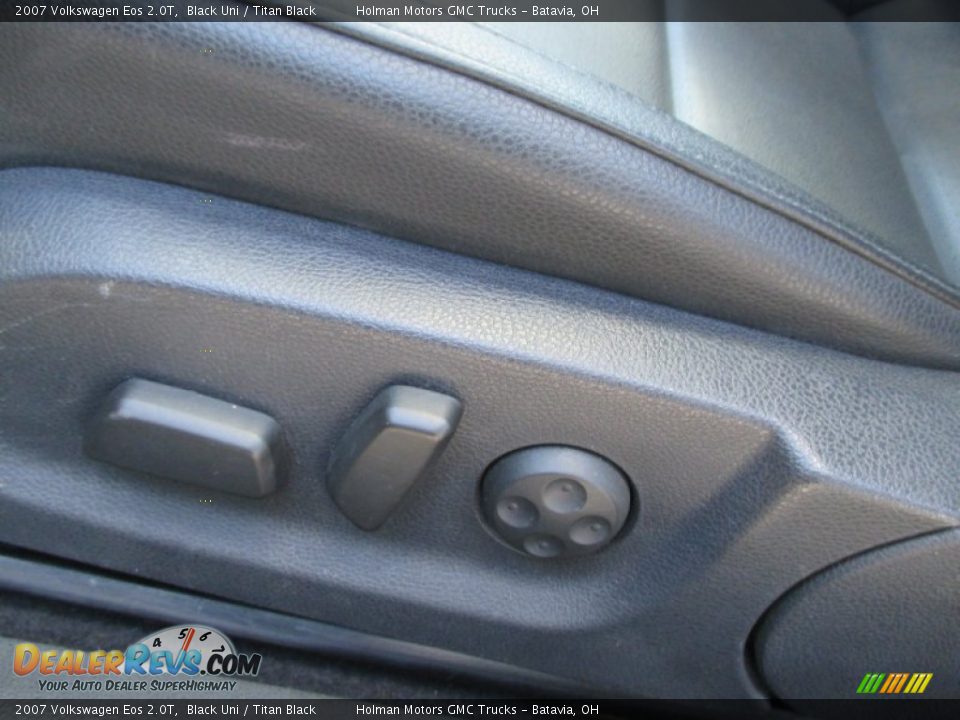 2007 Volkswagen Eos 2.0T Black Uni / Titan Black Photo #6