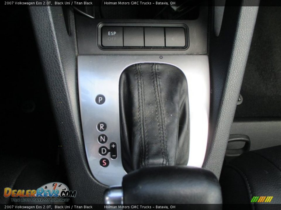 2007 Volkswagen Eos 2.0T Black Uni / Titan Black Photo #10