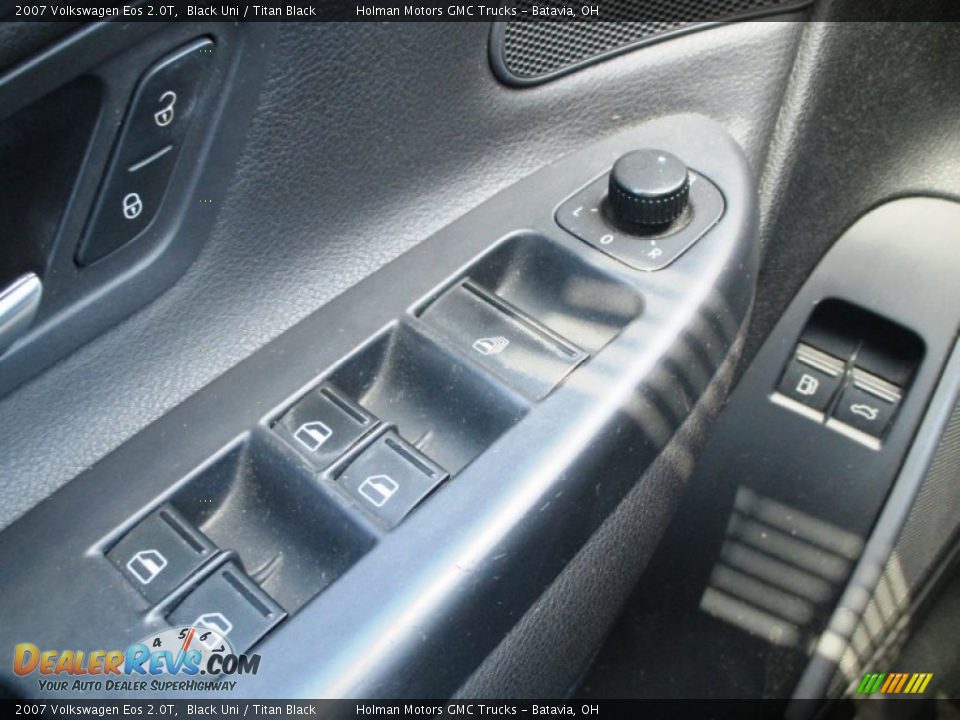 2007 Volkswagen Eos 2.0T Black Uni / Titan Black Photo #16