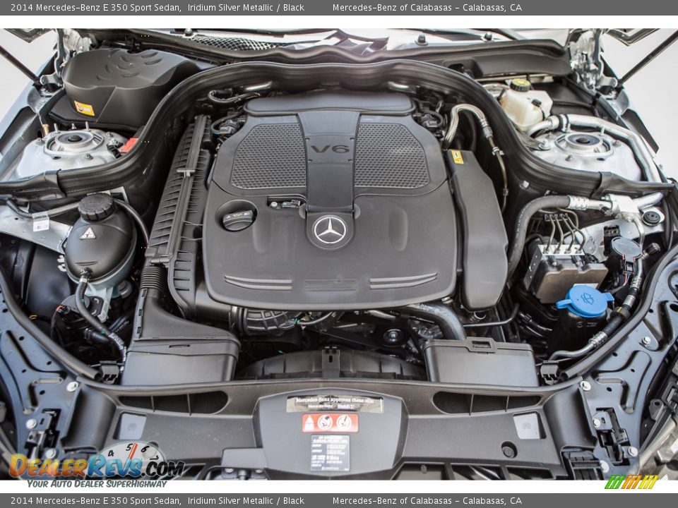 2014 Mercedes-Benz E 350 Sport Sedan Iridium Silver Metallic / Black Photo #9