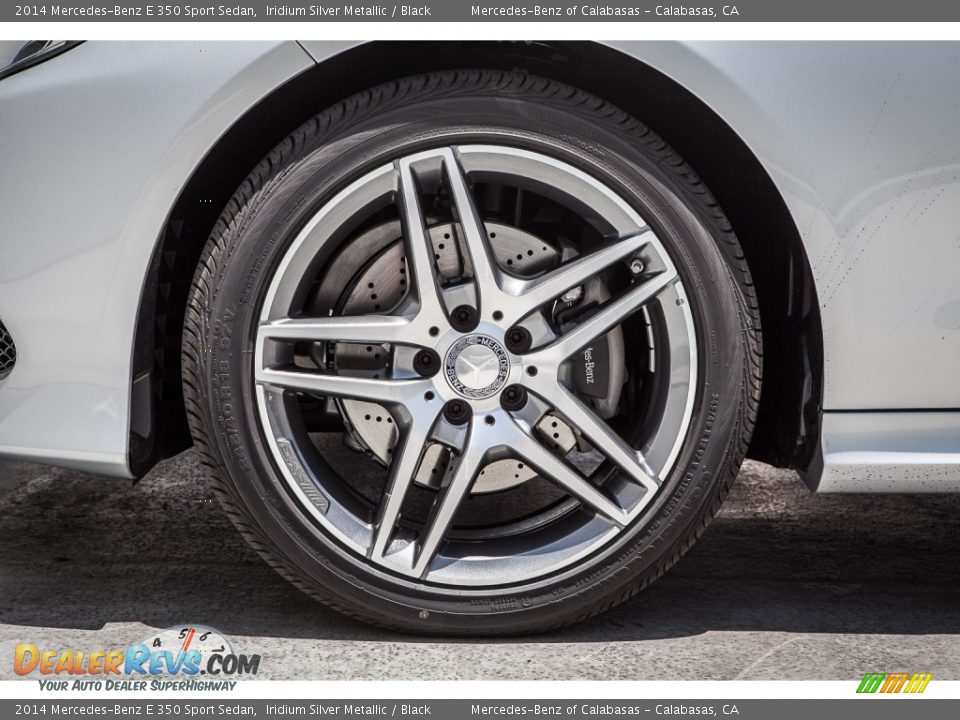 2014 Mercedes-Benz E 350 Sport Sedan Iridium Silver Metallic / Black Photo #10