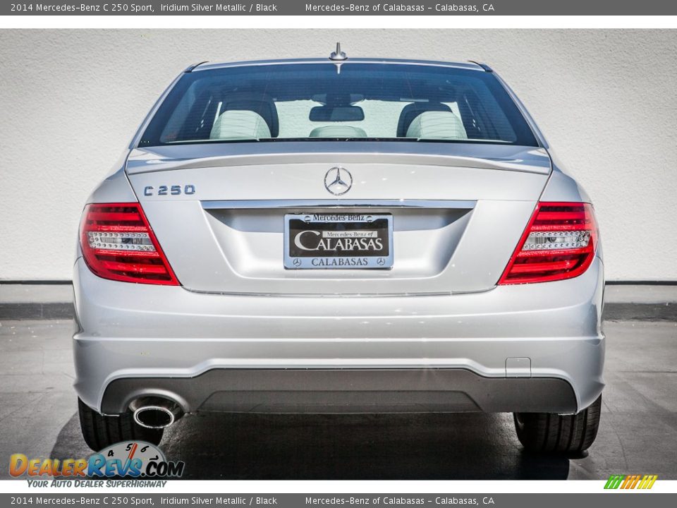 2014 Mercedes-Benz C 250 Sport Iridium Silver Metallic / Black Photo #3