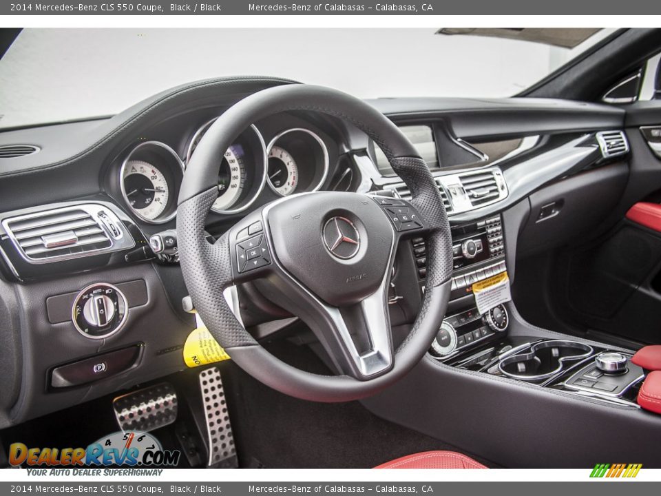 2014 Mercedes-Benz CLS 550 Coupe Black / Black Photo #5