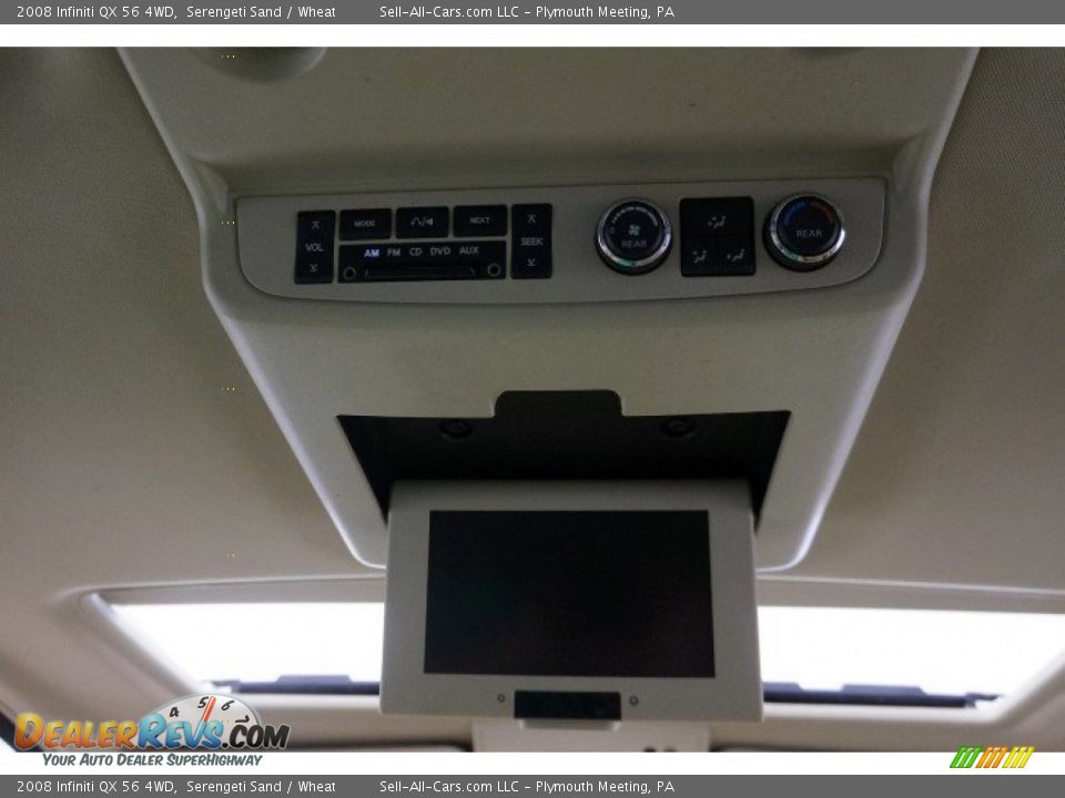 Entertainment System of 2008 Infiniti QX 56 4WD Photo #29