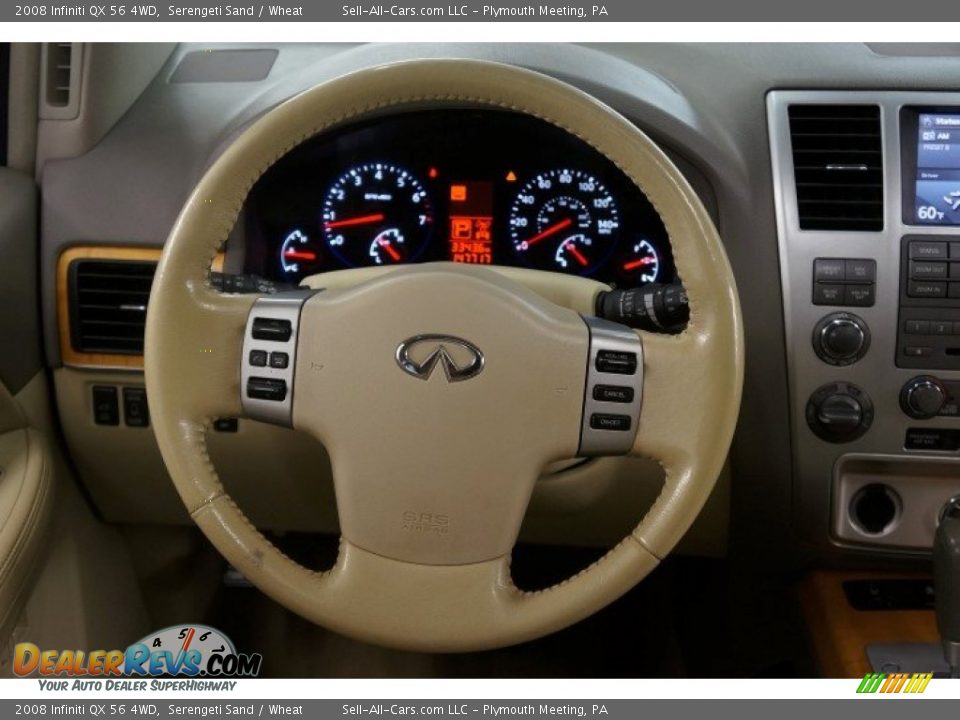 2008 Infiniti QX 56 4WD Steering Wheel Photo #33