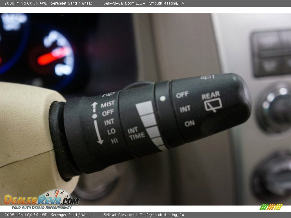 Controls of 2008 Infiniti QX 56 4WD Photo #35