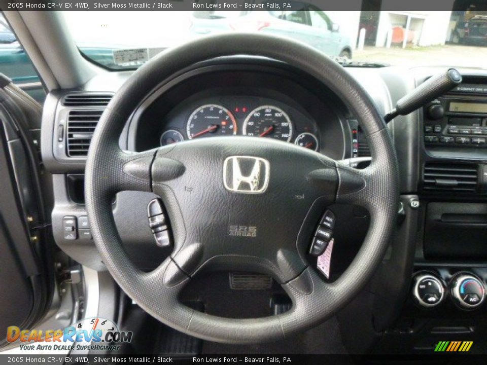 2005 Honda CR-V EX 4WD Steering Wheel Photo #18