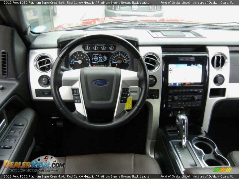 Dashboard of 2012 Ford F150 Platinum SuperCrew 4x4 Photo #22