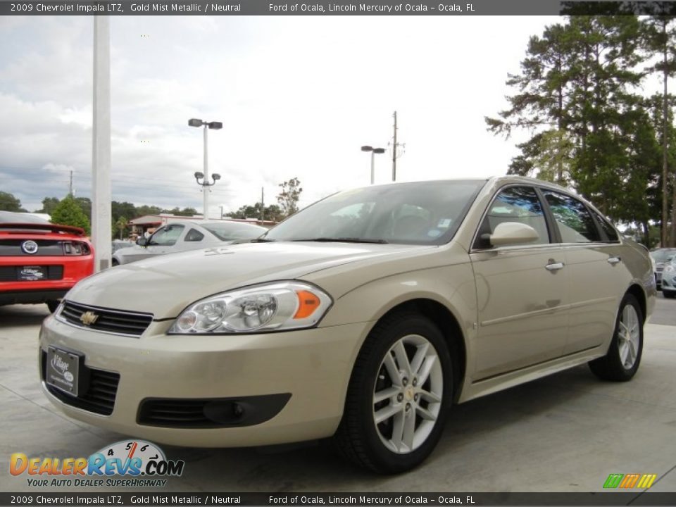 2009 Chevrolet Impala LTZ Gold Mist Metallic / Neutral Photo #1