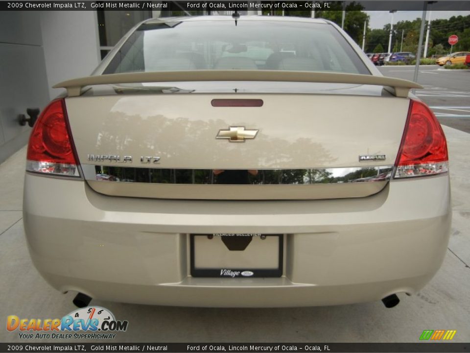 2009 Chevrolet Impala LTZ Gold Mist Metallic / Neutral Photo #3