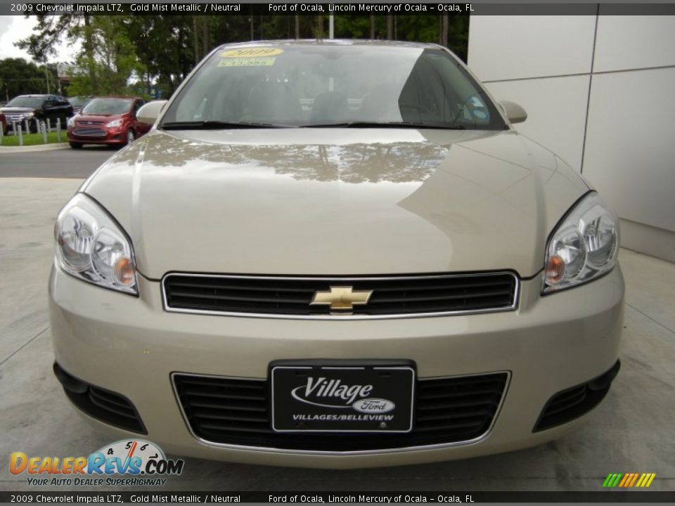 2009 Chevrolet Impala LTZ Gold Mist Metallic / Neutral Photo #7
