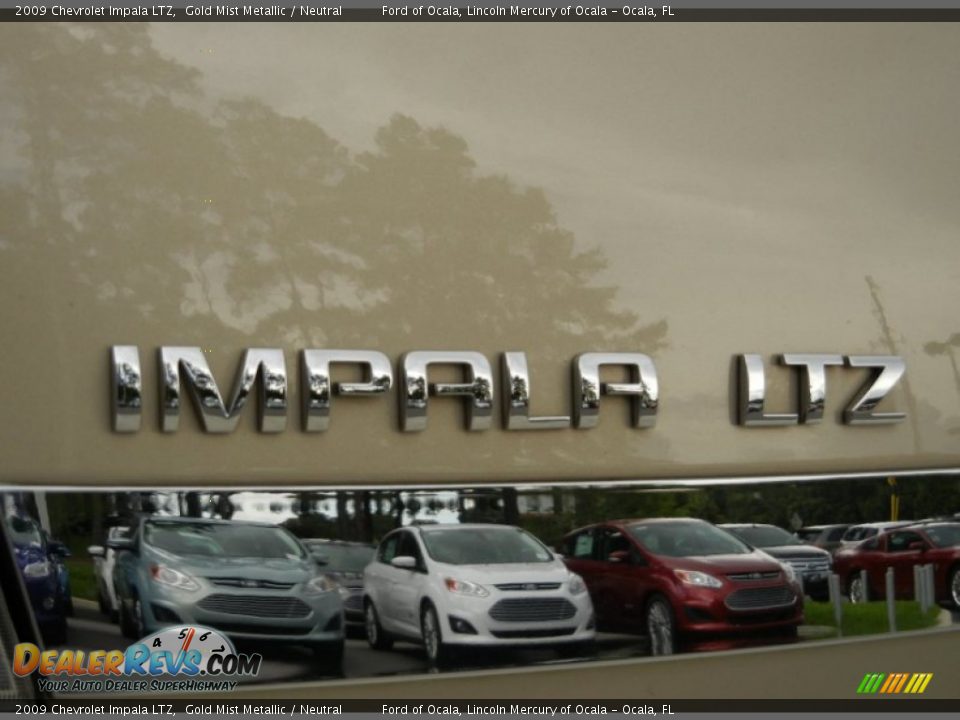 2009 Chevrolet Impala LTZ Gold Mist Metallic / Neutral Photo #8