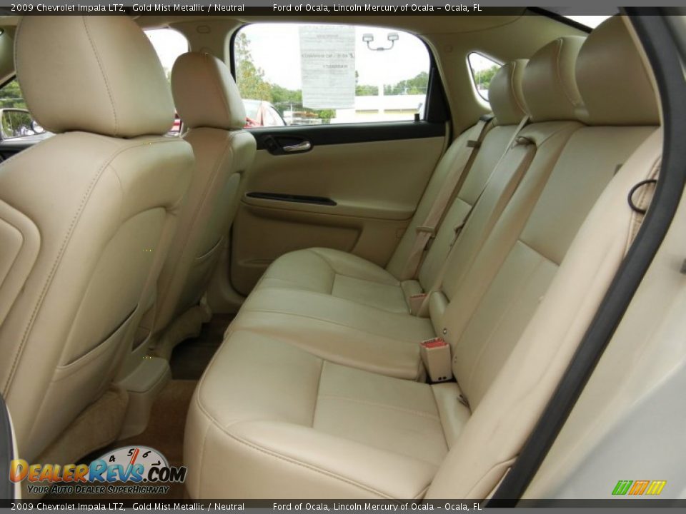 2009 Chevrolet Impala LTZ Gold Mist Metallic / Neutral Photo #14