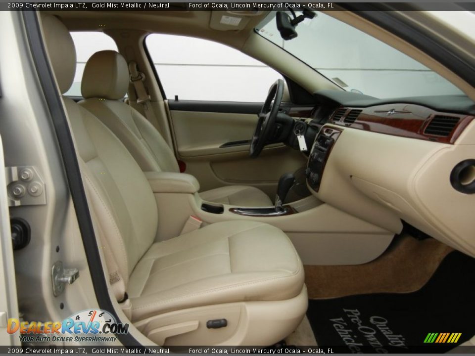 2009 Chevrolet Impala LTZ Gold Mist Metallic / Neutral Photo #16