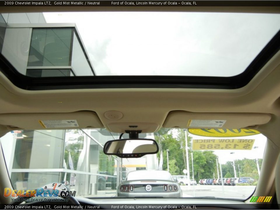 2009 Chevrolet Impala LTZ Gold Mist Metallic / Neutral Photo #18