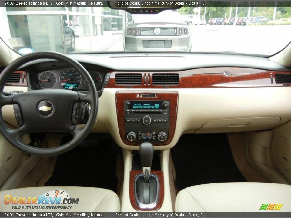 2009 Chevrolet Impala LTZ Gold Mist Metallic / Neutral Photo #19