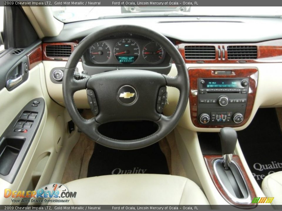 2009 Chevrolet Impala LTZ Gold Mist Metallic / Neutral Photo #20
