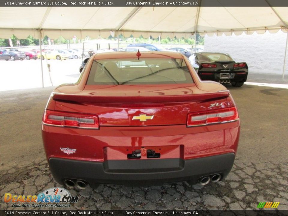 2014 Chevrolet Camaro ZL1 Coupe Red Rock Metallic / Black Photo #5