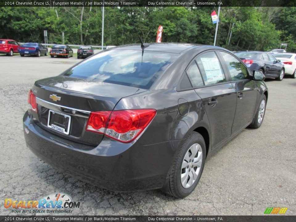 2014 Chevrolet Cruze LS Tungsten Metallic / Jet Black/Medium Titanium Photo #6