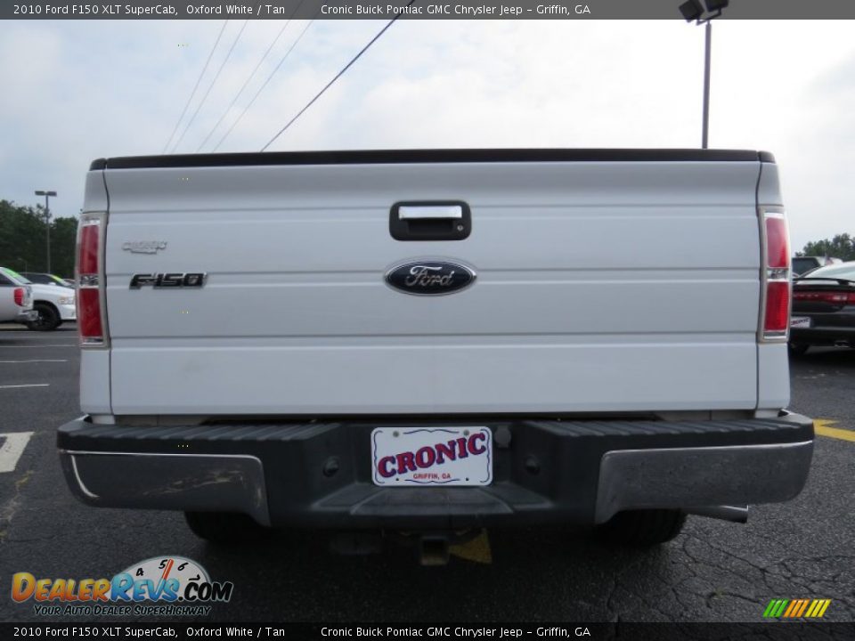 2010 Ford F150 XLT SuperCab Oxford White / Tan Photo #6