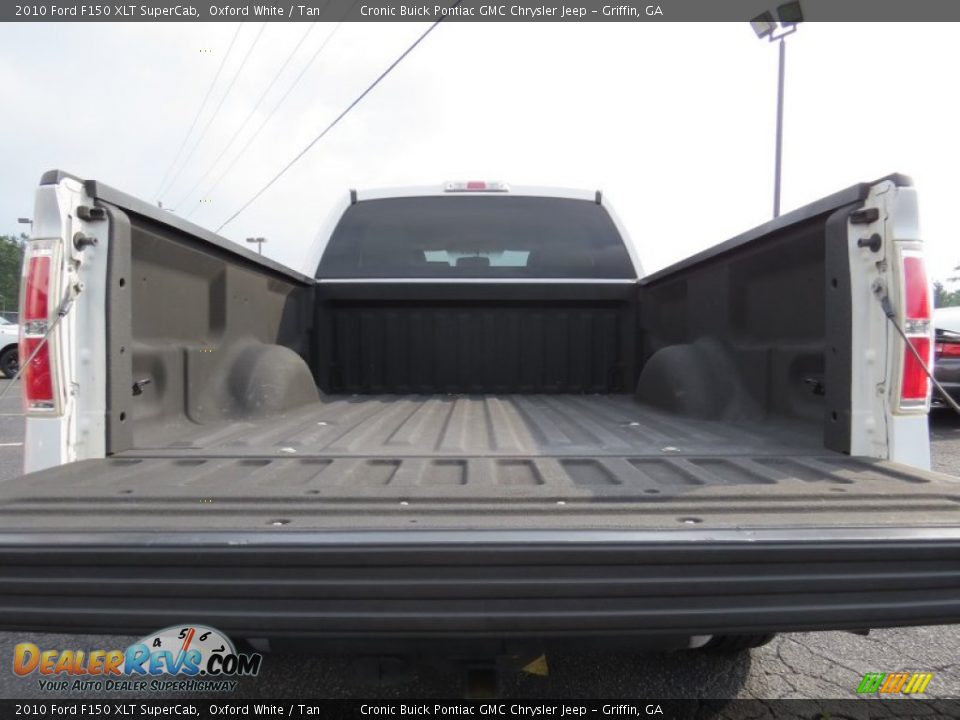 2010 Ford F150 XLT SuperCab Oxford White / Tan Photo #16