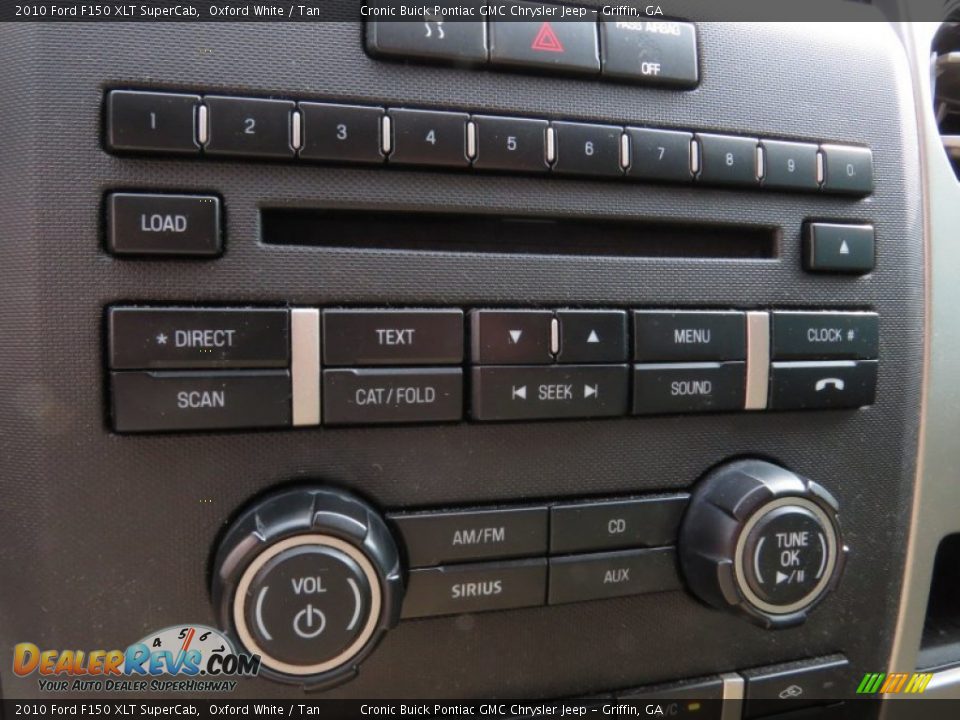 2010 Ford F150 XLT SuperCab Oxford White / Tan Photo #23