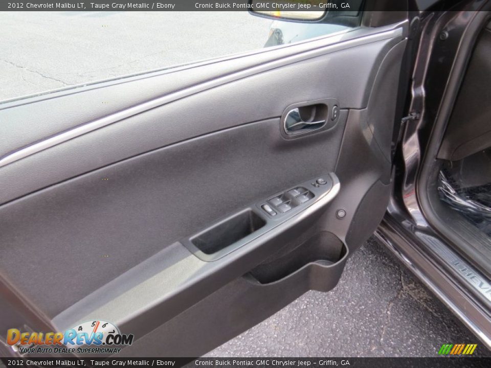 2012 Chevrolet Malibu LT Taupe Gray Metallic / Ebony Photo #12