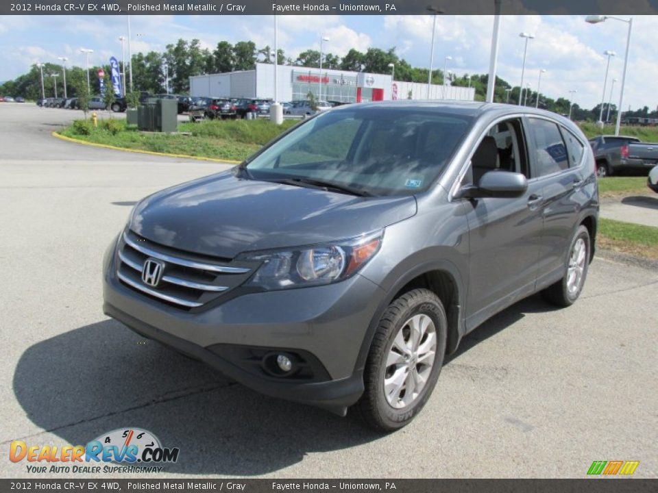 Front 3/4 View of 2012 Honda CR-V EX 4WD Photo #5